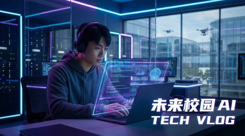 福利姬·未来校园AI科技视频